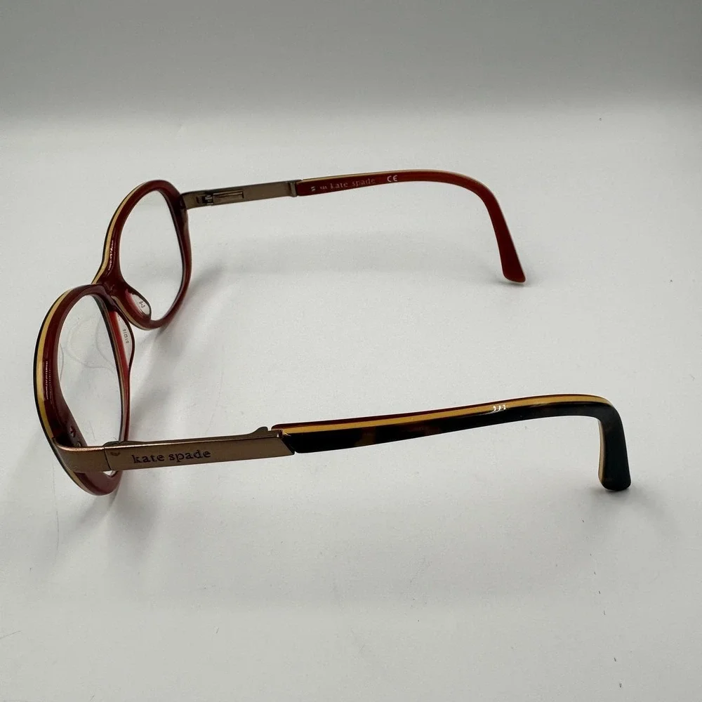 Kate Spade Marsha 0JUP Eyeglasses Frames 48-16-135 Brown Tortoise‎ Full Rim